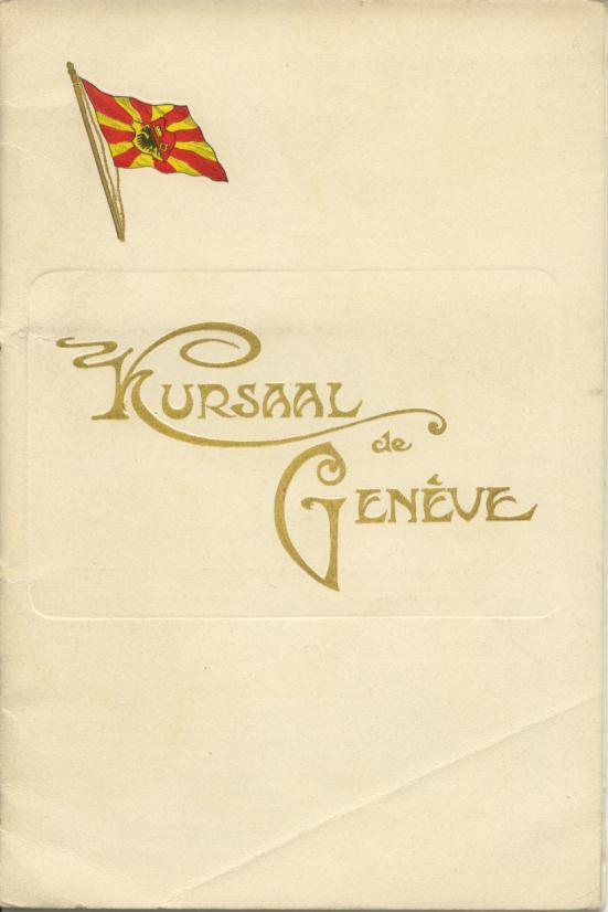 kursaal de genève programme
